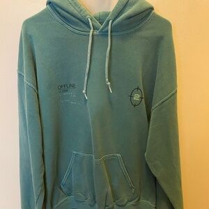 UO Offline Teal Hoodie